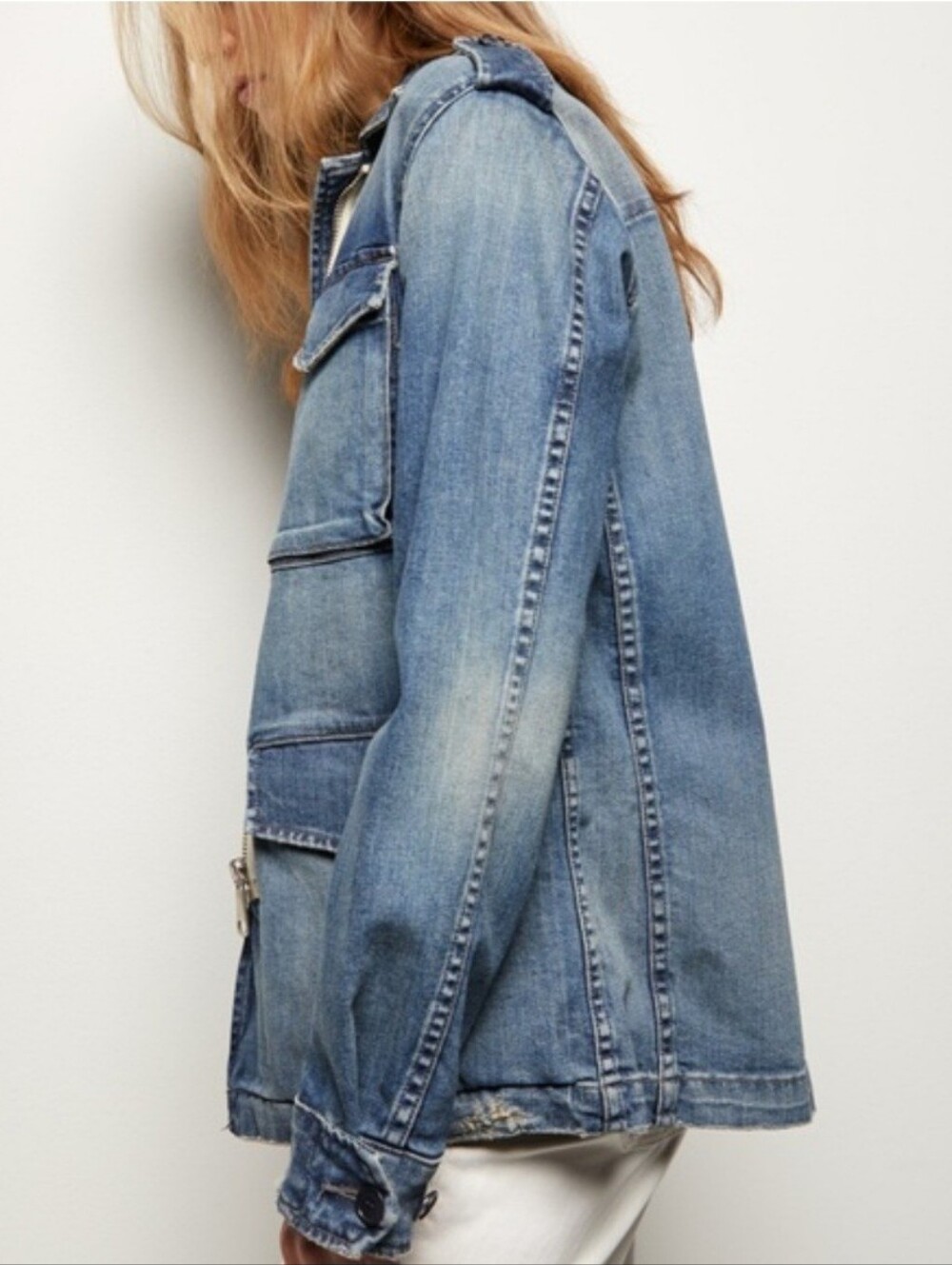 Nili Lotan Wren Jacket in Tribeca Wash. Size S - Picture 2 of 11